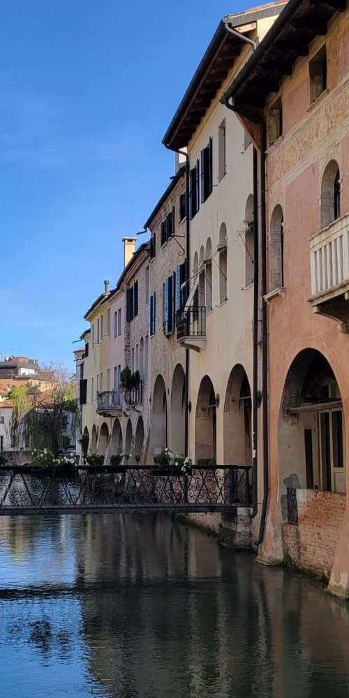 Driving in Treviso, IT