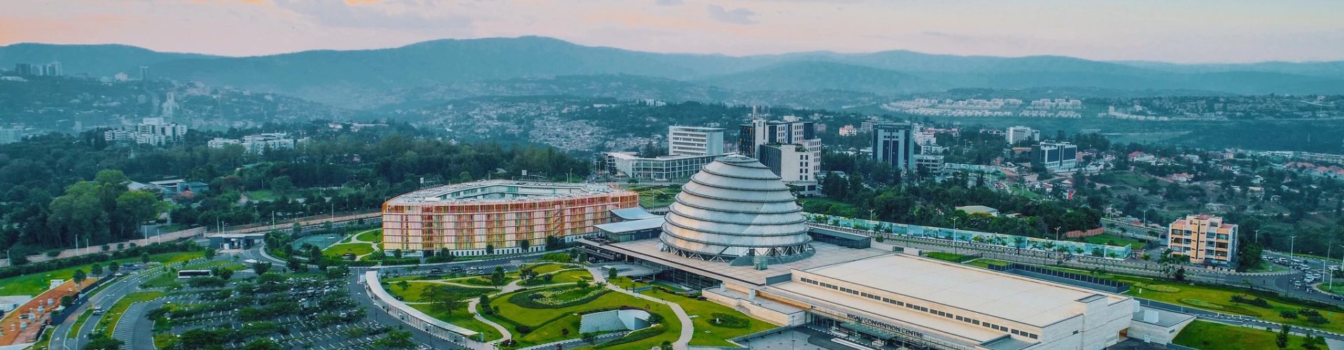 Kigali night skyline