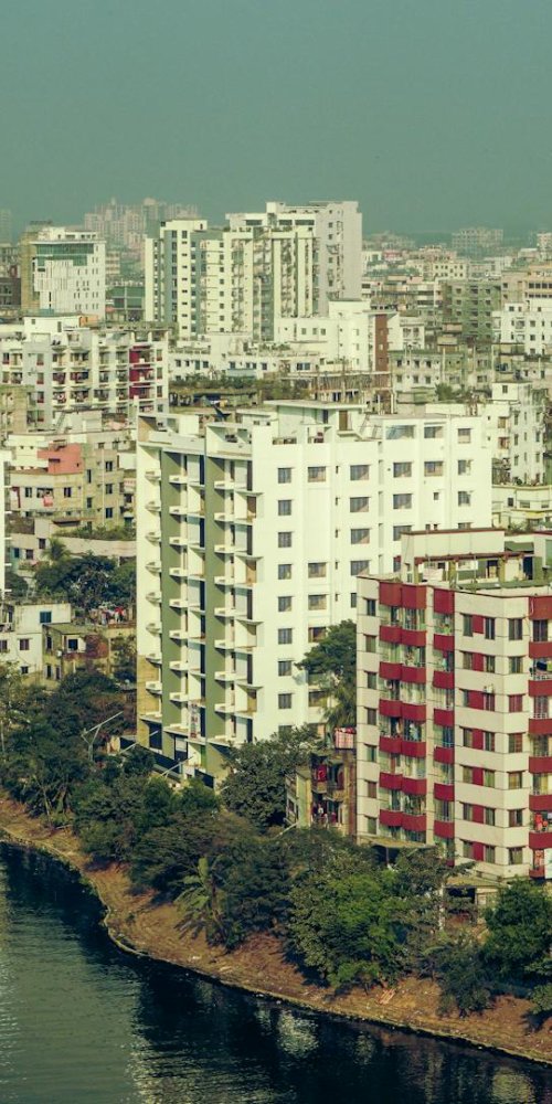 Dhaka driving scene