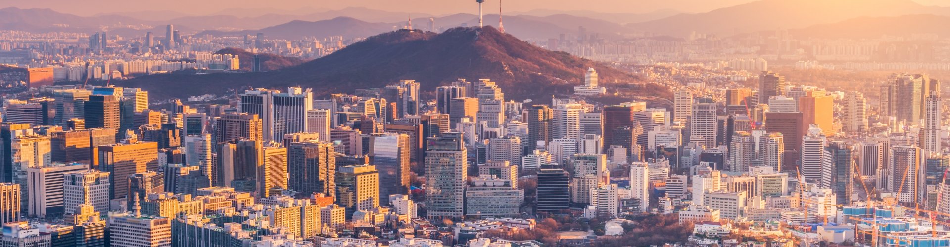 Night skyline of Seoul, KR