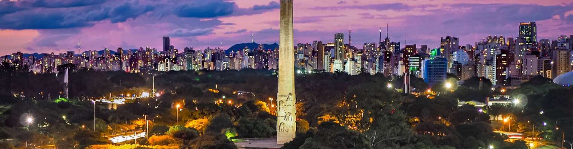 Traffic and road signs in Sao Paulo