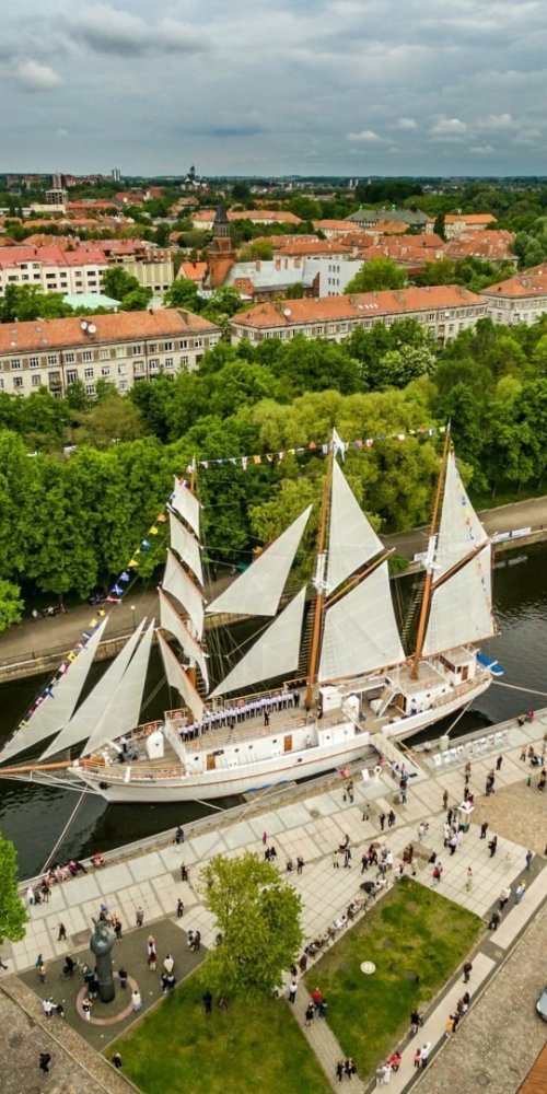 Driving in Klaipėda, LT