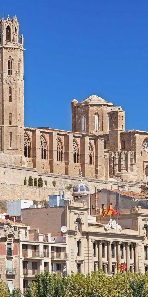 Driving in Lleida, ES