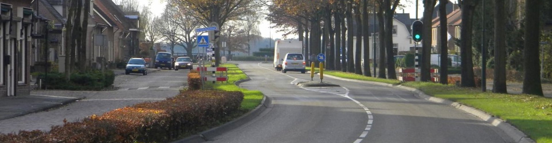 Night skyline of Steensel, NL