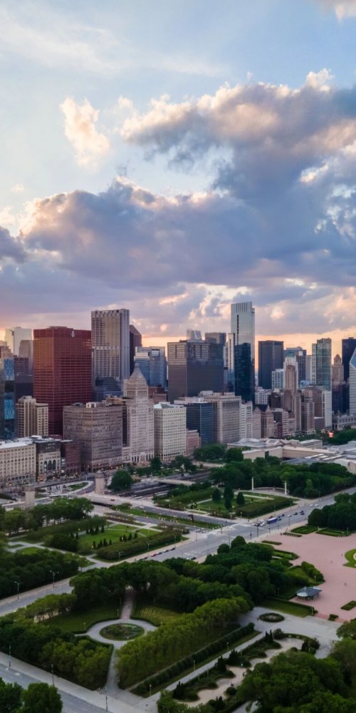 Chicago street scene