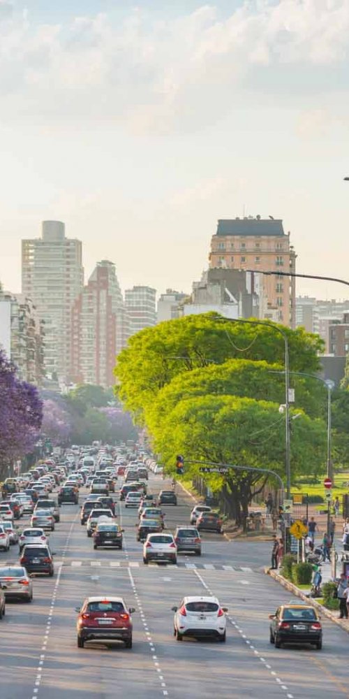 Driving in Buenos Aires map