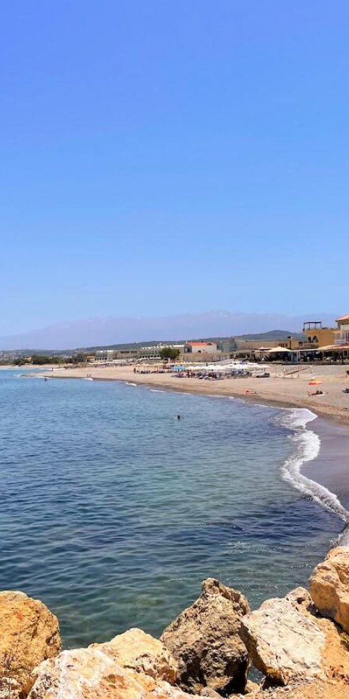 Local road signs in Kolimvari, GR