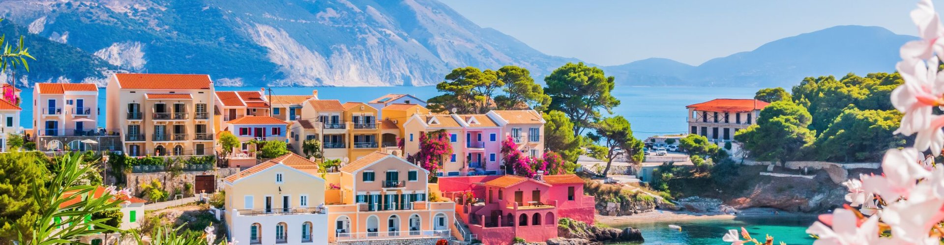 Kefalonia night skyline