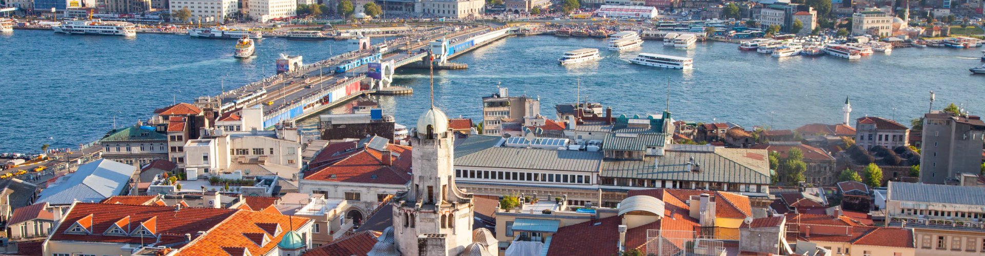City streets of Istanbul, TR