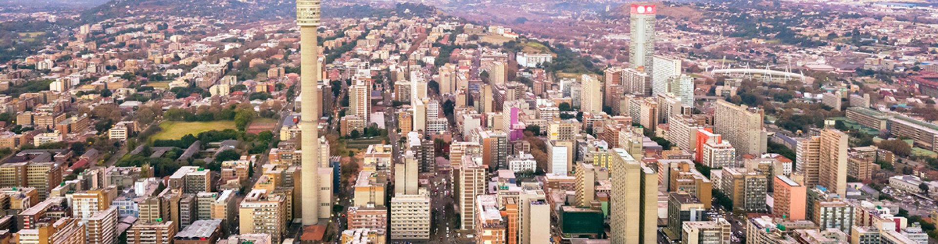 Johannesburg night skyline