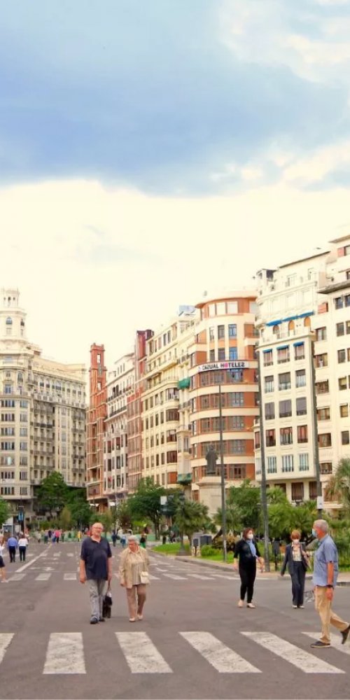 Driving in Valencia, ES