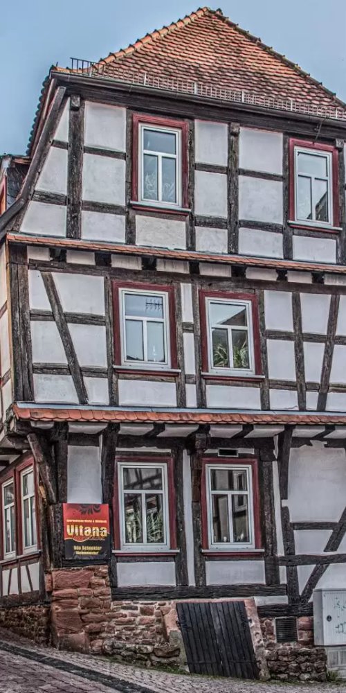 Driving in Gelnhausen, DE