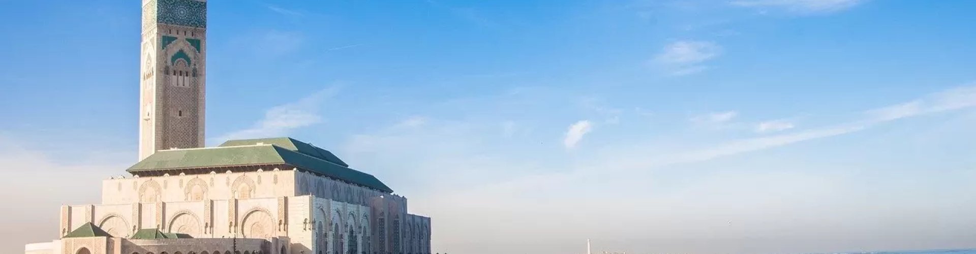 Casablanca night skyline