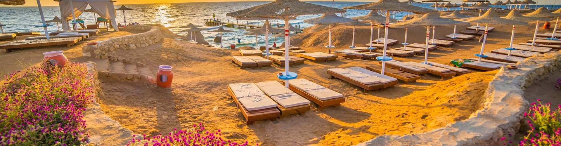 Night skyline of Sharm El Sheikh, EG