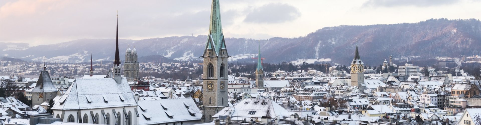 Zürich night skyline