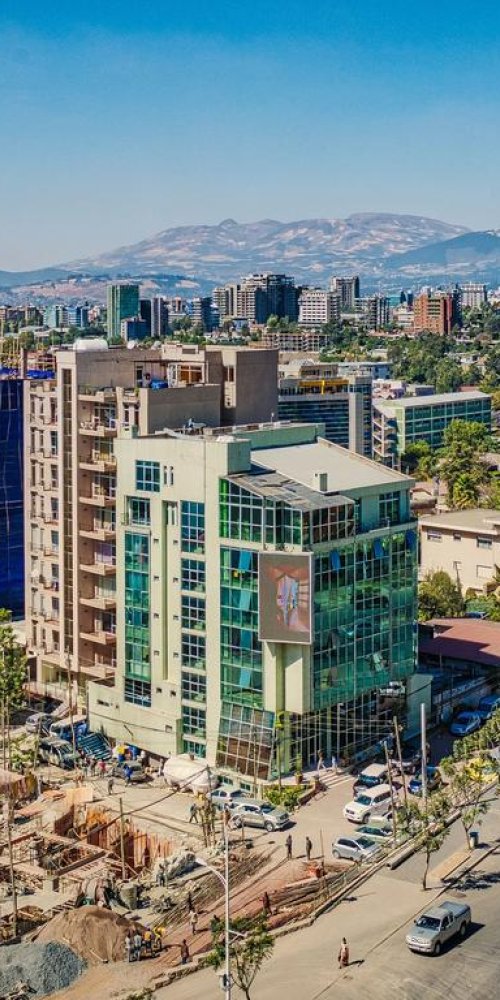 Driving in Addis Ababa