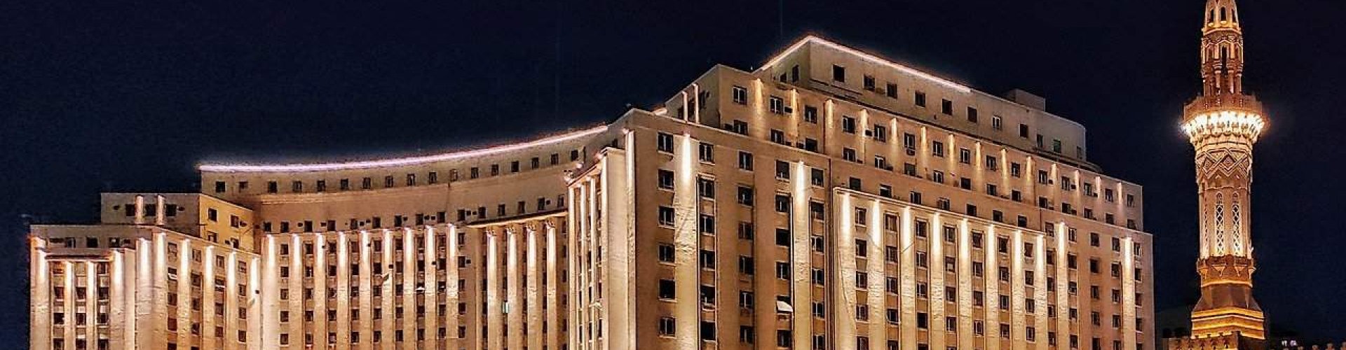 Night skyline of Cairo, EG