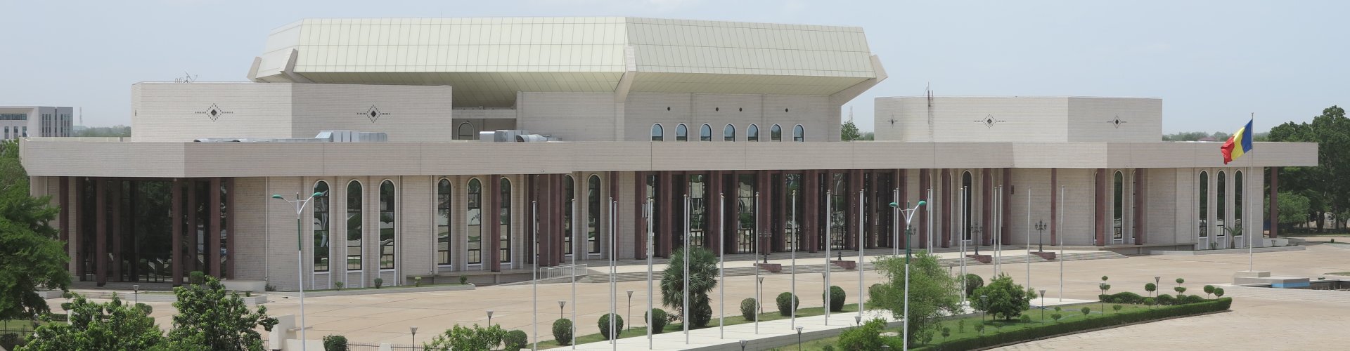 Ndjamena night skyline