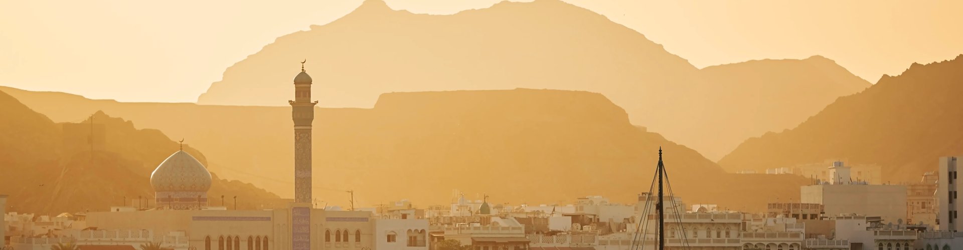 Muscat night skyline