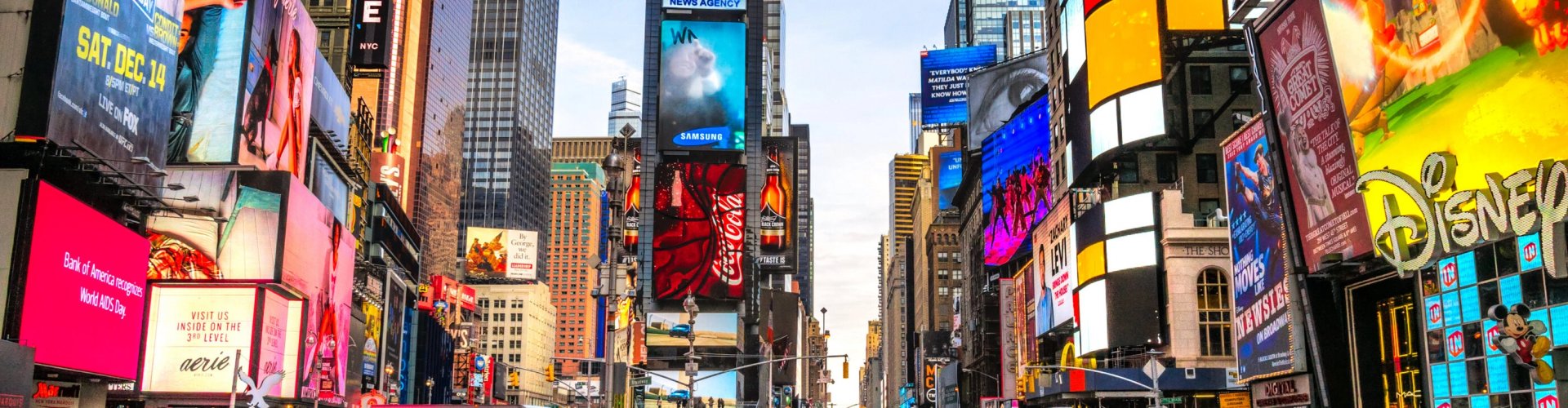 New York night skyline