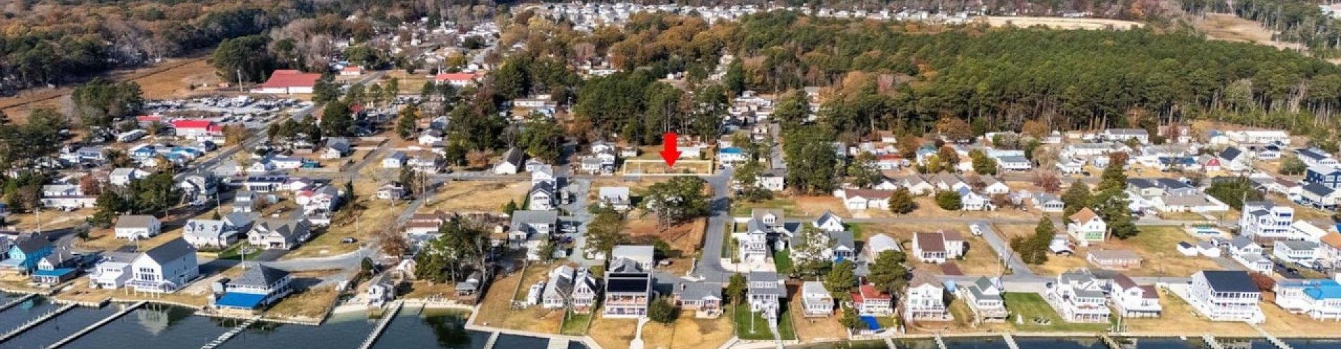 Night skyline Millsboro, DE, US