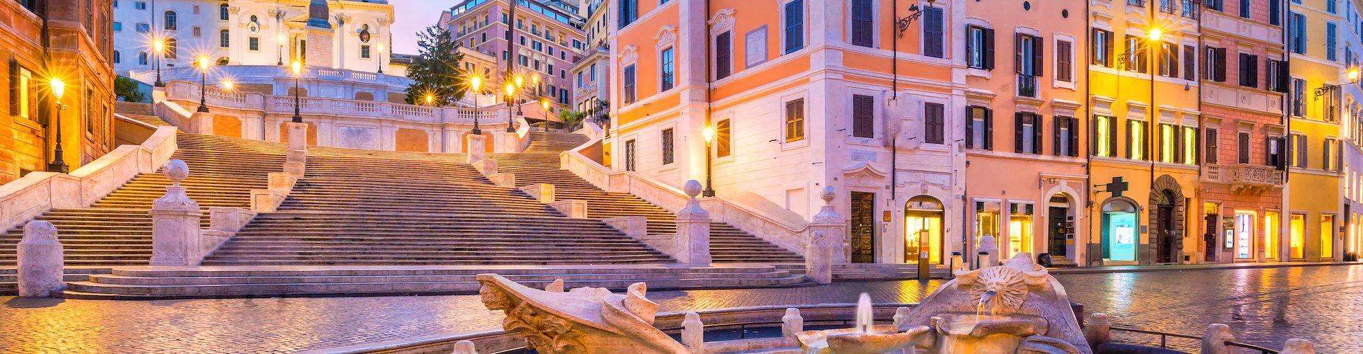 City streets of Rome, IT