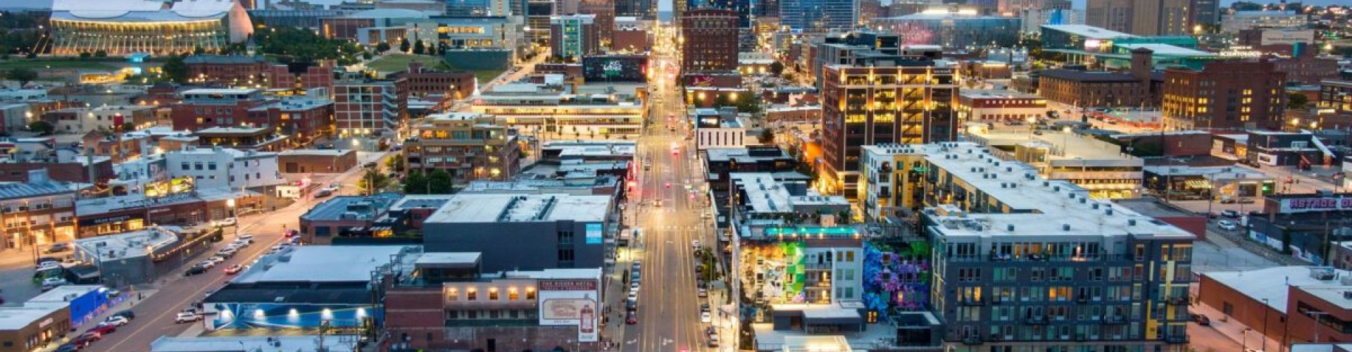 Kansas City night skyline