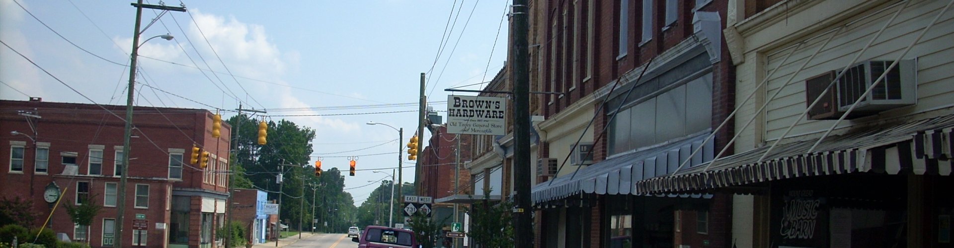 Mount Gilead Skyline at Night