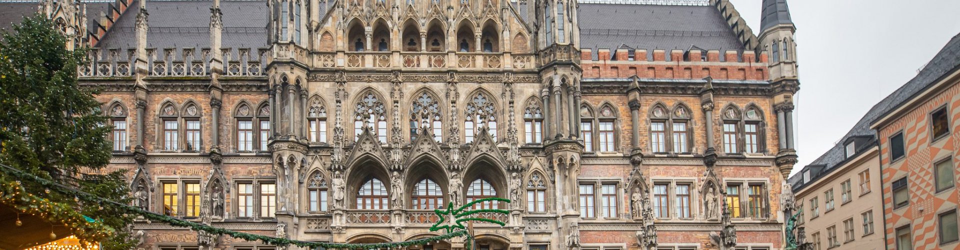 Munich Night Skyline