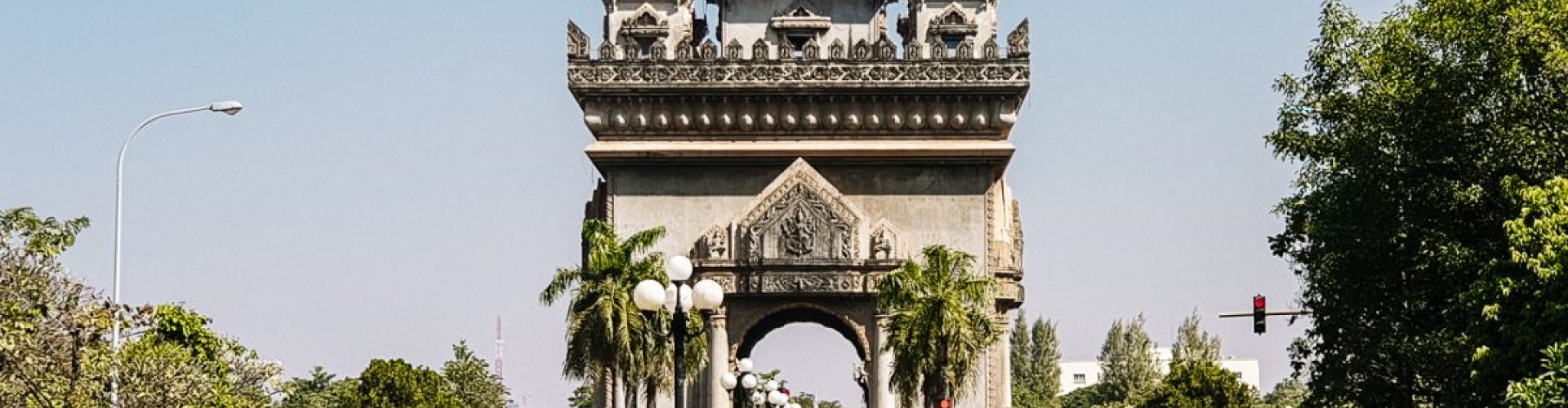 Vientiane night skyline