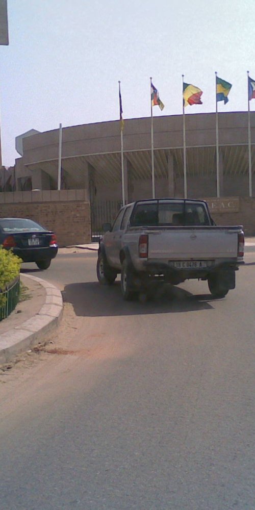 Driving in Ndjamena, TD