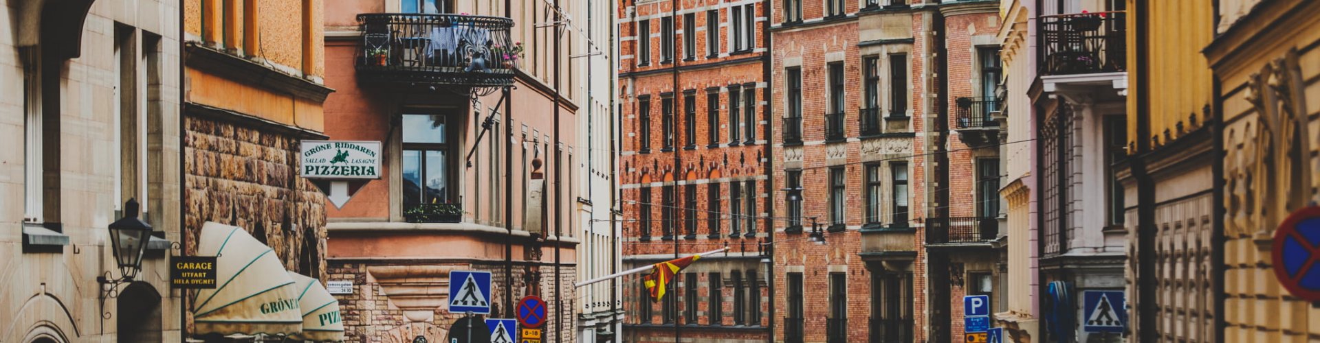 City streets of Stockholm, SE