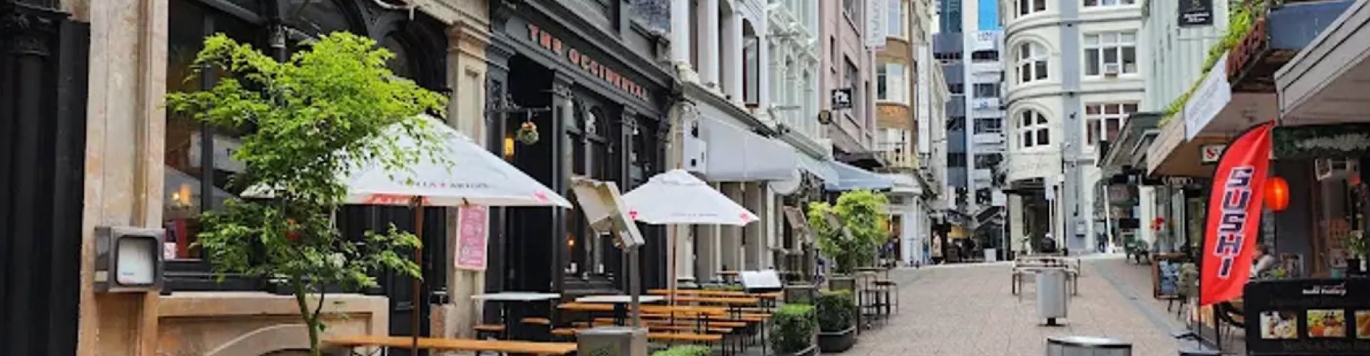City streets of Auckland, NZ