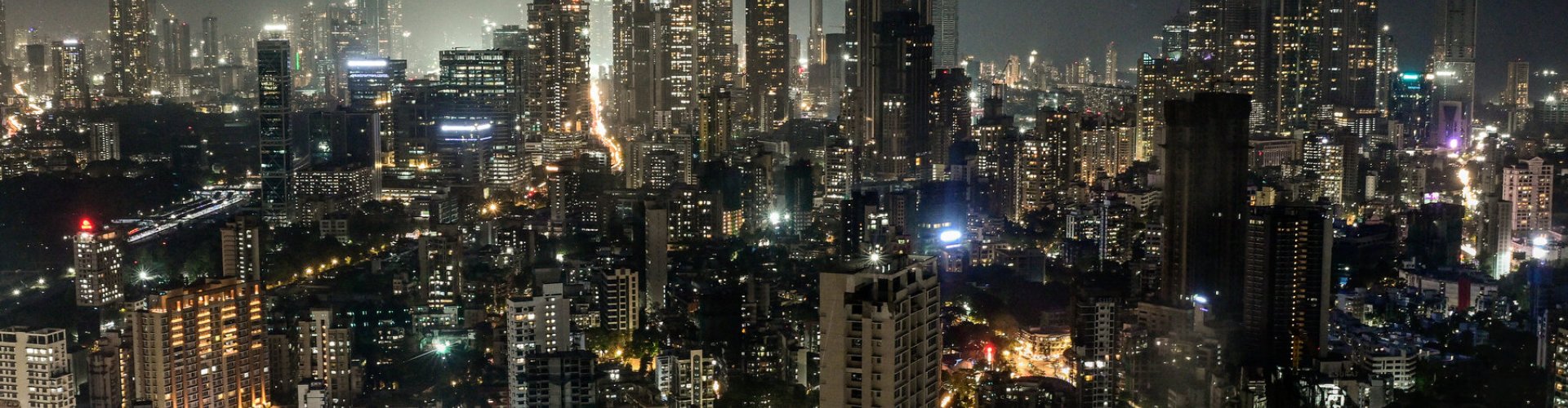 City streets of Mumbai, IN