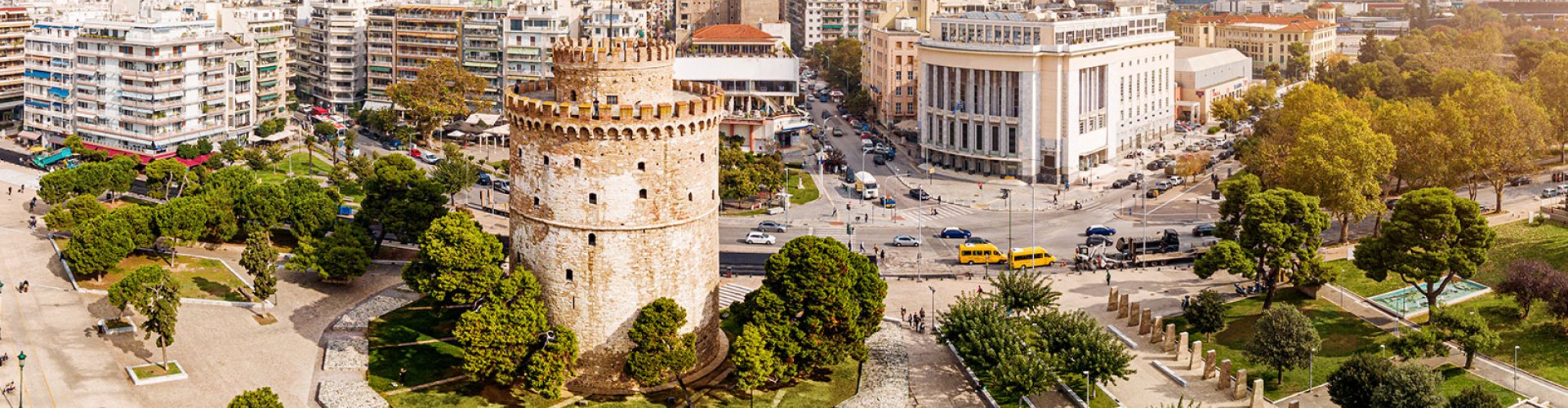 City streets of Thessaloniki, GR