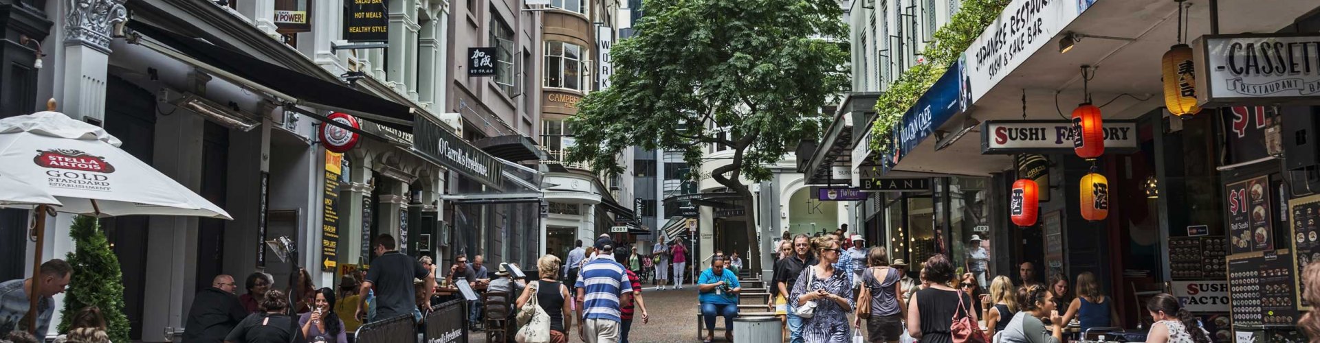 Auckland driving map highlighting zones