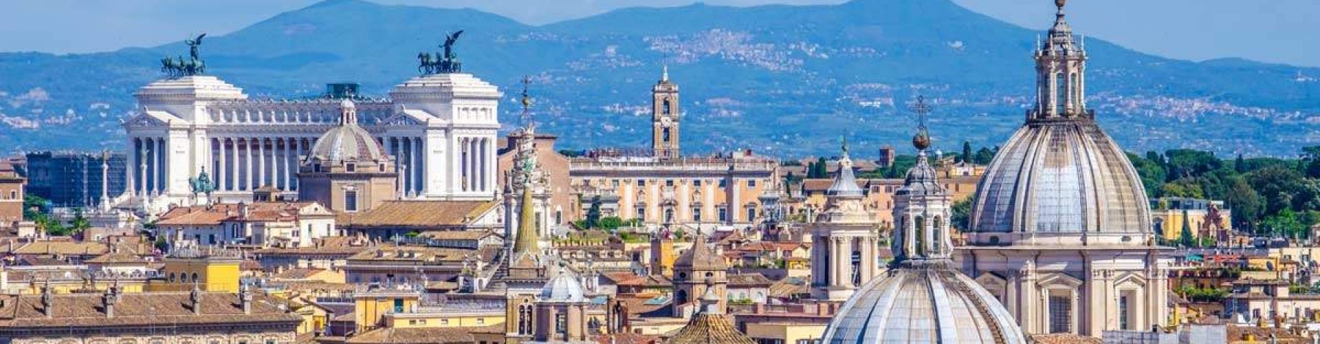 Night skyline of Rome, IT