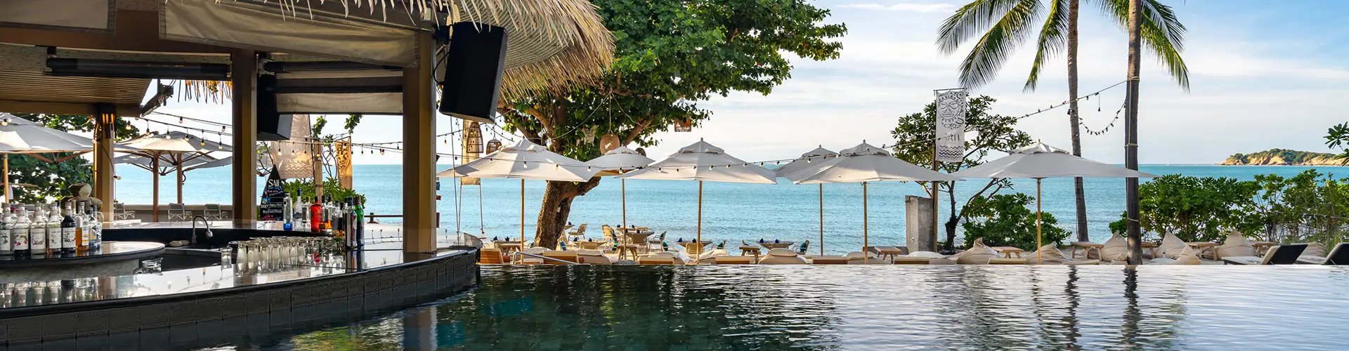 Koh Samui night skyline