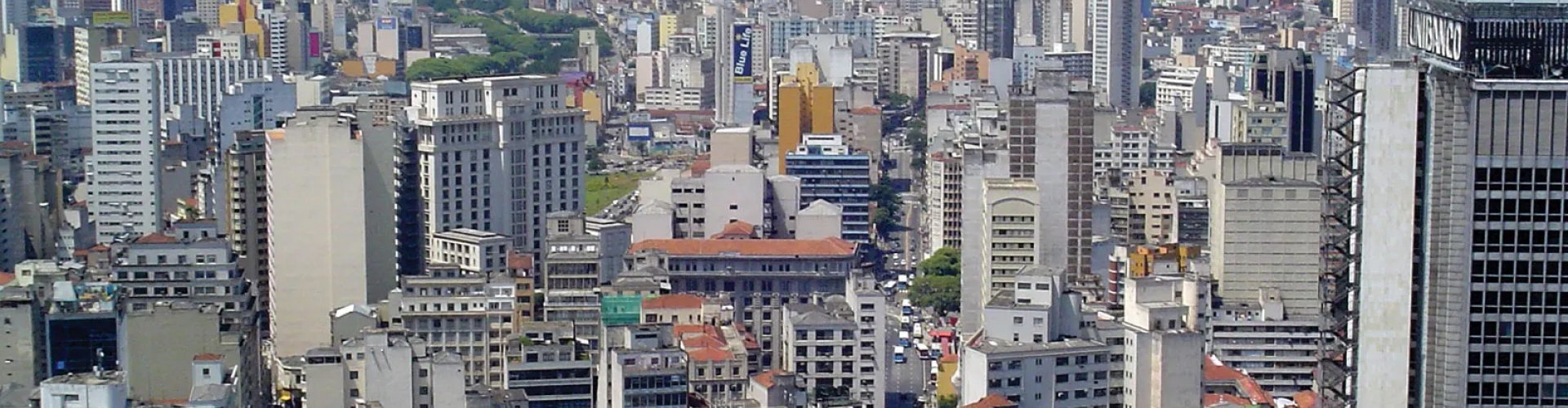 City streets of Sao Paulo, BR