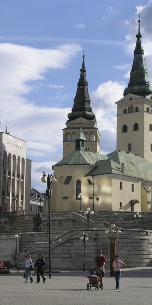 Žilina driving scene